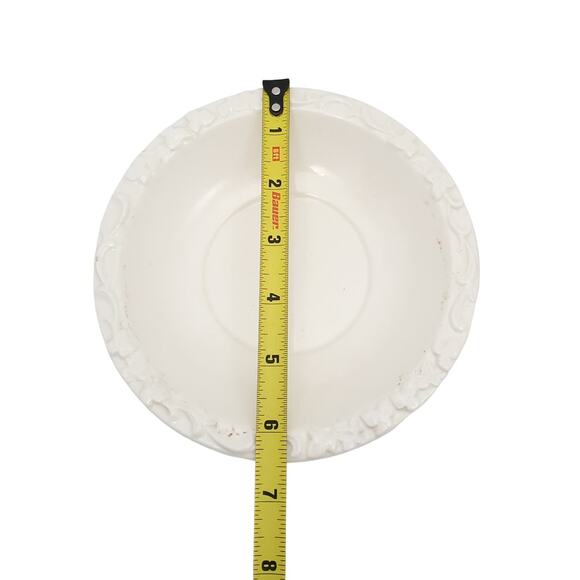 6" Vintage Inarco Japan Small Pitcher and Saucer E-4094 Cream Color - Picture 13 of 14